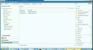 VMM Clouds View VMM Clouds View